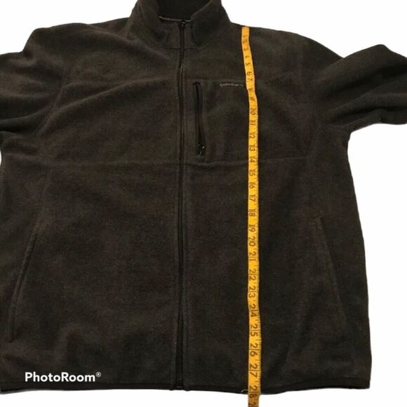 Timberland Fleece Jacket Full Zip Gray Size Medium - Picture 8 of 8